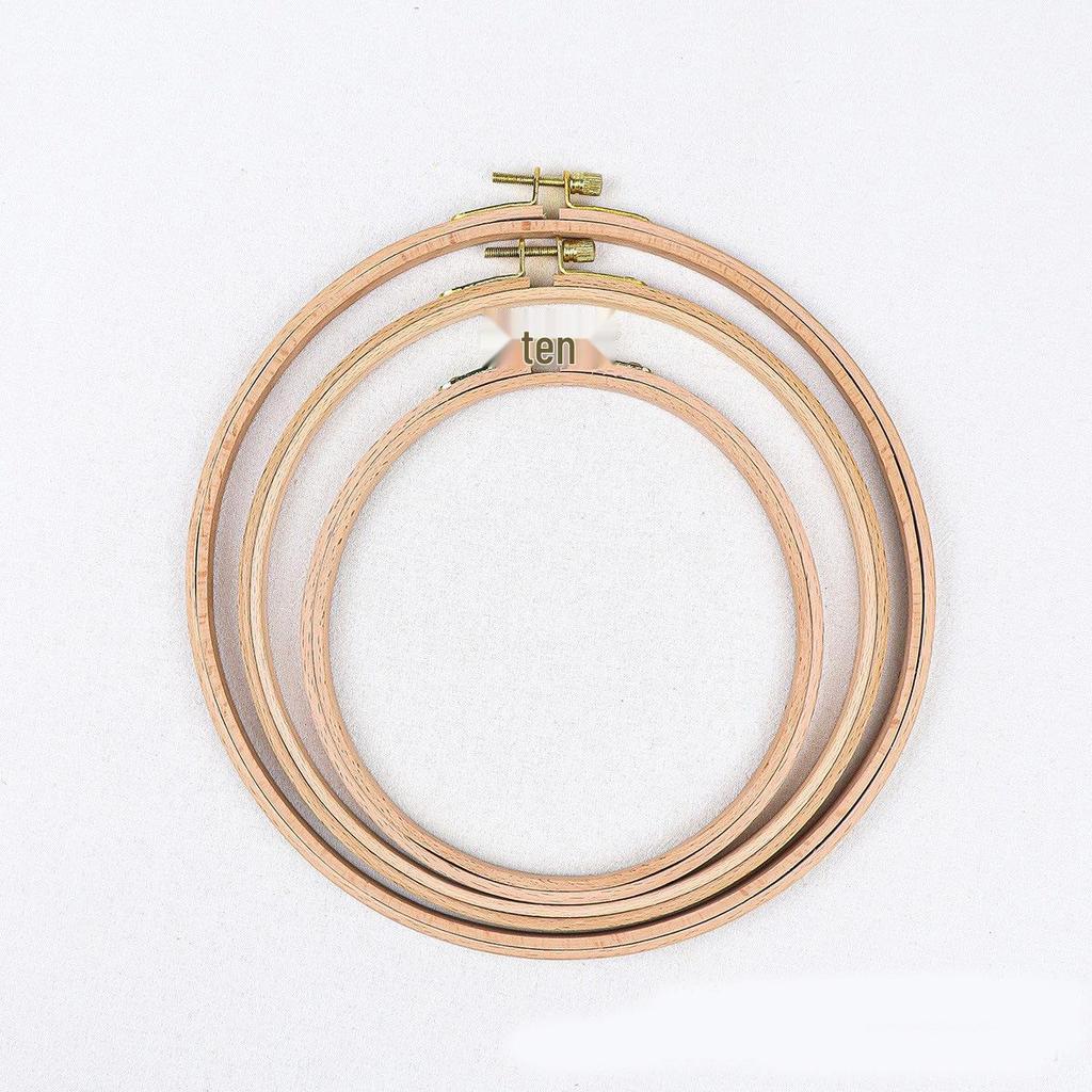 Beech Wood Embroidery Hoop for DIY and Punch Needle Projects
