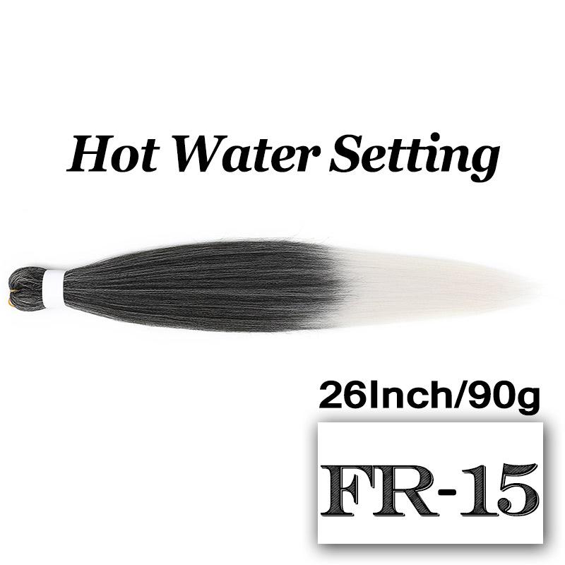 Braiding Hair Pre-stretched 26 Inch Hair Extensions for Afro Crochet Braids Synthetic Hair DIY Purple Pink Peach Red Jumbo Braid