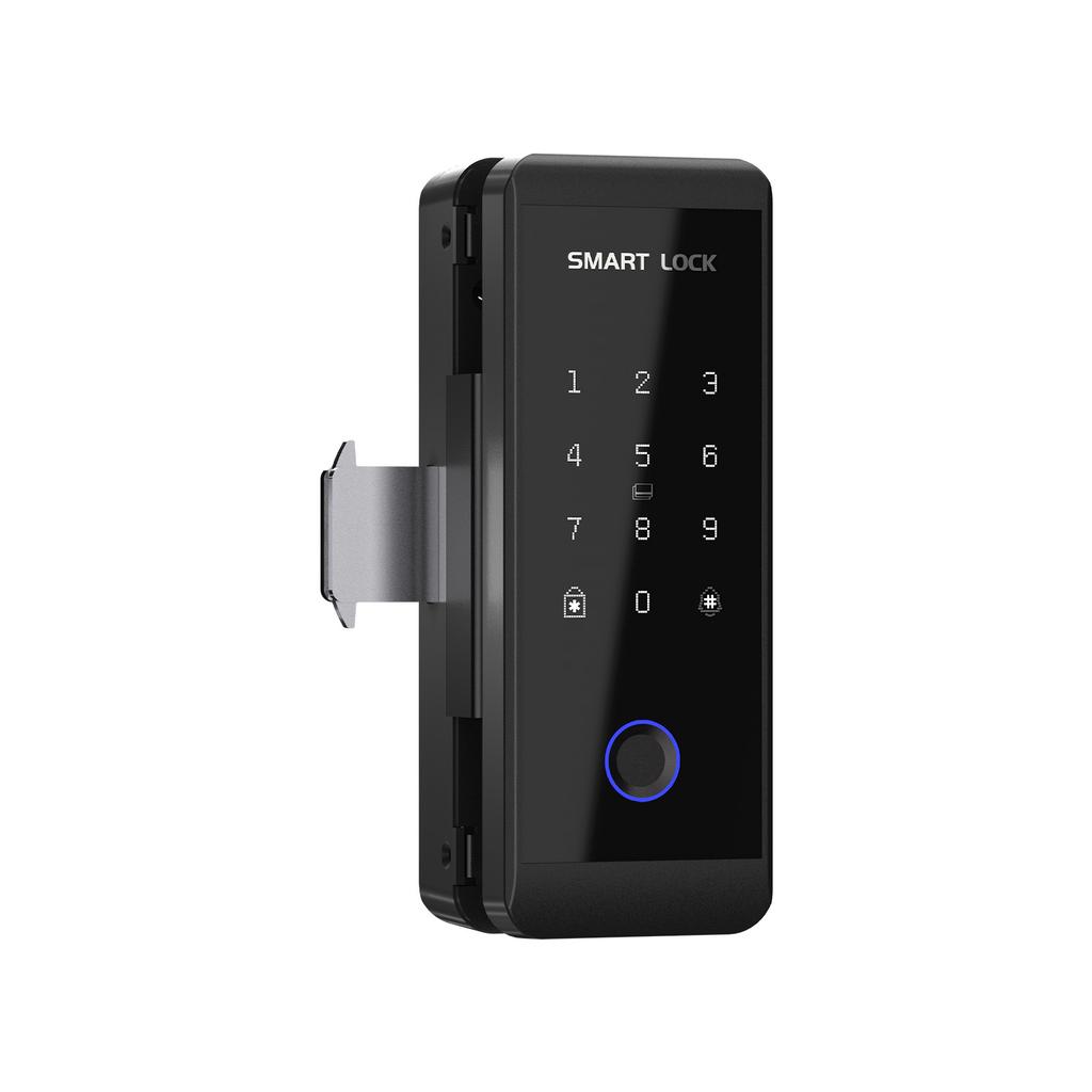 Smart Lock WIFI Fingerprint Push Pull Keyless Entry Door Locks for Glass Metal Wood Door TY APP Remote Control Multi