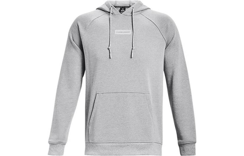 Under Armour Sweatshirts Men s Gray Hooded Moderate Regular 1379684-011 XXL