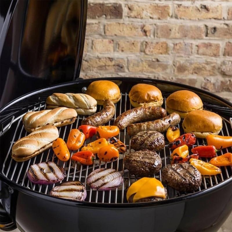 Grelha de Churrasco para Exterior Resistente Fácil de Limpar de Arame para Acampamento Tailgating Reuniões Familiares