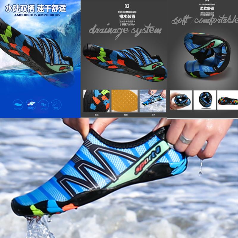 Strandschuhe Schwimmschuhe Tauchen Outdoor Barfuß Weiche Sohle Bachwanderung Schuhe Barfuß Schnorcheln Watschuhe