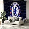 The Blues Wall tapestry, aesthetic printed fabric blanket, suitable for bedroom, living room, and home decor.