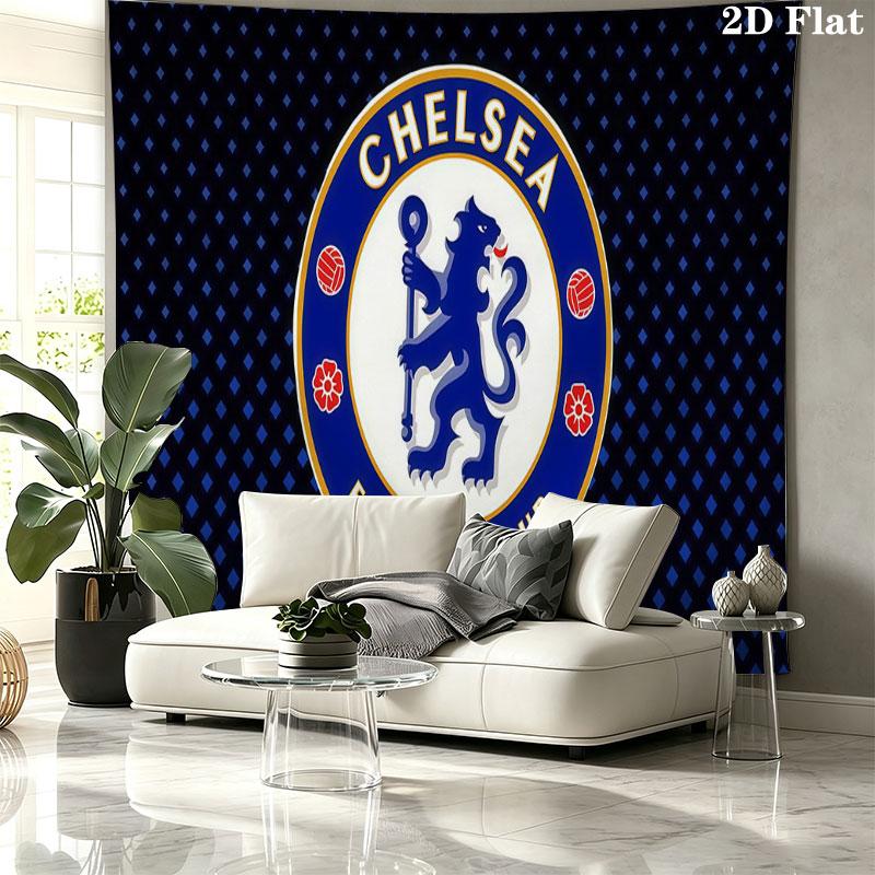 The Blues Wall tapestry, aesthetic printed fabric blanket, suitable for bedroom, living room, and home decor.