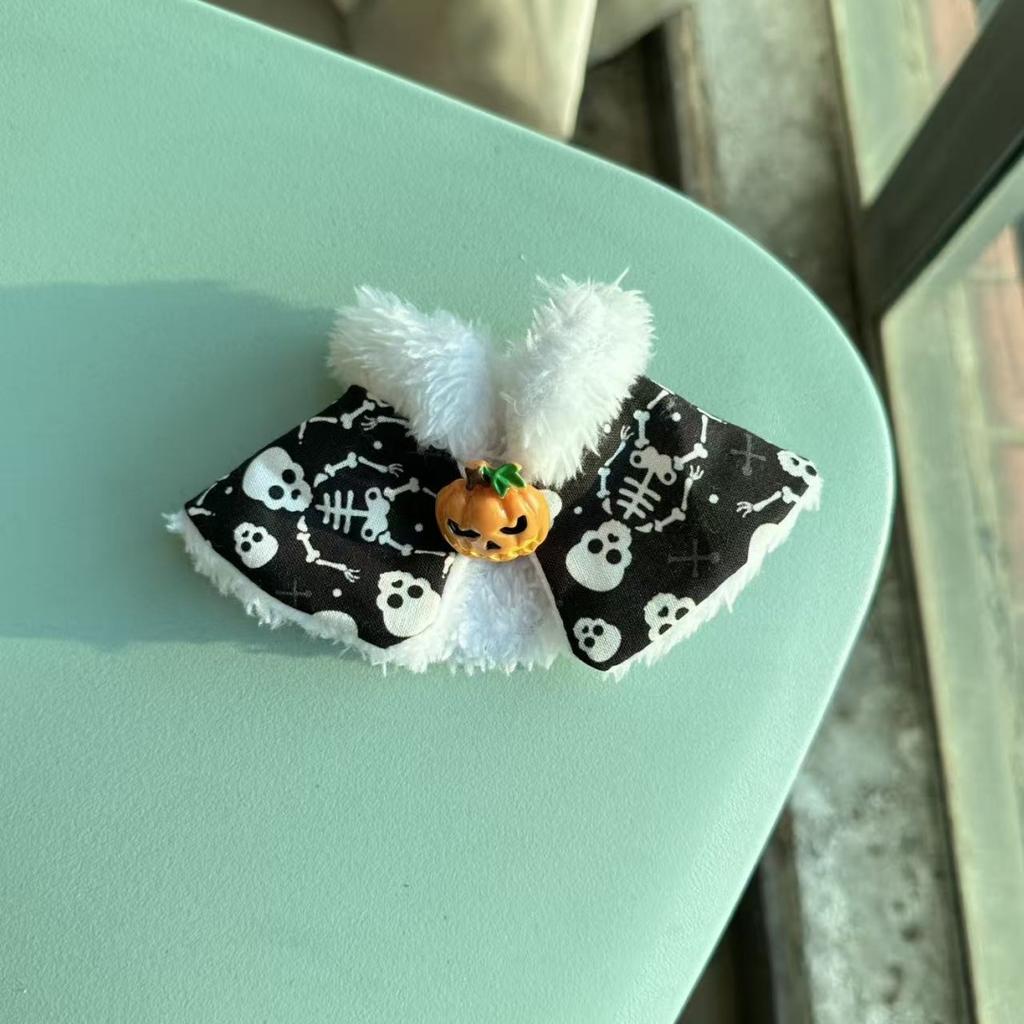 17cm Dolls Clothing For Labubu Outfit Accessories Sitting Party Halloween Trick-Or-Treat Series Accessory Pumpkin Headwear Dress