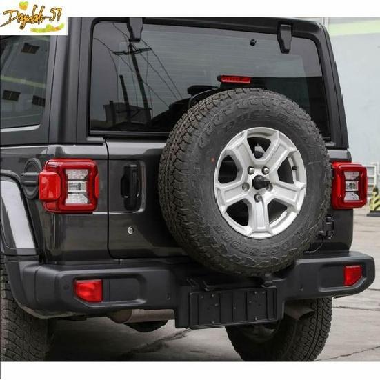 Red For 2018- Jeep Wrangler JL ABS Rear Tail Light Lamp Cover Trim Decor New