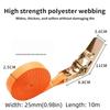Rust Proof Ratchet Tie Down Straps Durable Polyester Lashing Straps Load Securing Straps  Boat