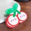 Women Hair Claw Cartoon Fruit Shape Shower Hair Clip Medium Size Acrylic Back Head Hair Claw Versatile Hair Accessory