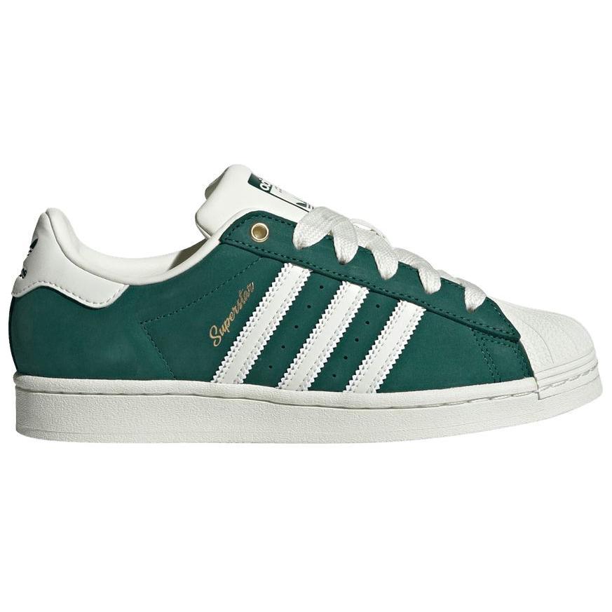 adidas Pacchetto Superstar Collegiate - Verde Campo Scarpe da Ginnastica da Donna Semi-Verde Campo Verde Collegiale Bianco Sporco IF7672