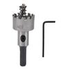 Carbide Hole Saw Holes Cutter Set for Stainless Steel Aluminum Non Slip Triangular Shank