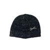 Bowknot Sequin Knitted Hat Hollow Woven Cap Fashion Beanie Hat  Winter