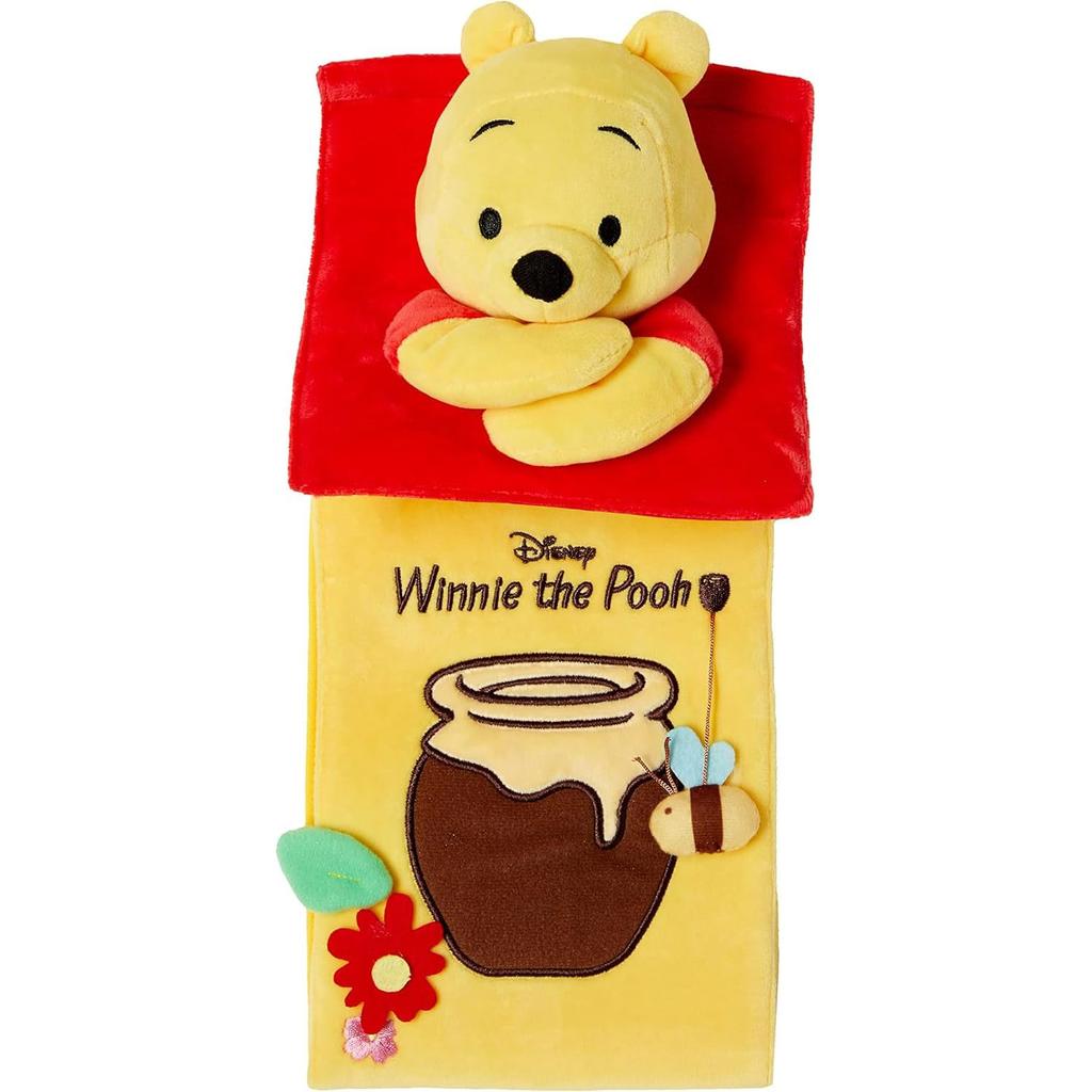Marushin Paper Disney Winnie the H15 x H22 x W15cm plush 2215025700 Holder, Pooh, Lid W15cm, Stock (excluding toy), Holder/Pooh,