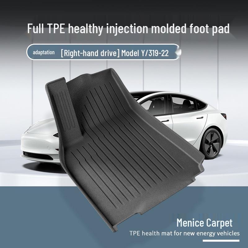23 Tesla Model 3/Y Right-Hand Drive All-Weather TPE Floor Mats
