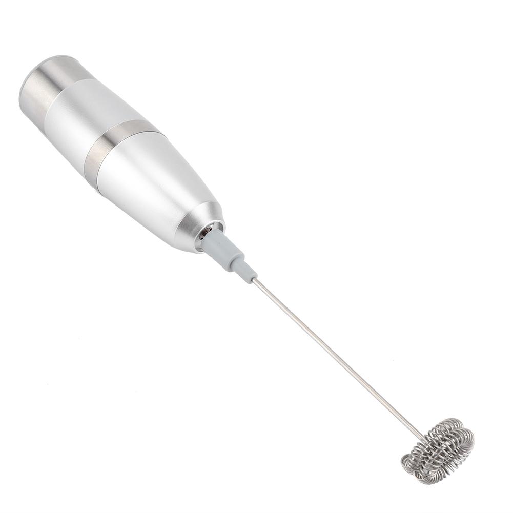 Handheld Electric Milk Frother Coffee Foam Maker with Stainless Steel Spring Whisks Stirrers