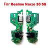 For OPPO Realme Narzo 30 5G (RMX3242) USB Charging Port Dock Connector Charger Board Microphone Module Flex Cable