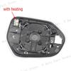 Car Side Mirror Lens Glass Rearview Mirror Frame Lower Base Cover Lid For Toyota Camry V70 8th 2018