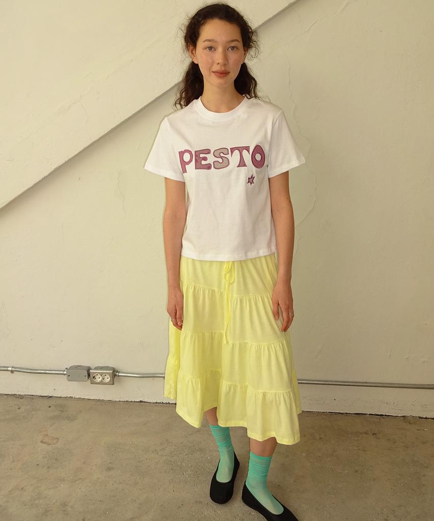 Pesto 3 Shirred Skirt Ver2. Chic