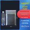 Self-Sealing Thickened Transparent Plastic Food Packaging Bag with Custom Printing