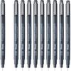 Pentel Water-based Pen Millimeter Pen Point Liner 0.03mm Black 10pcs S20P-03AD (10)