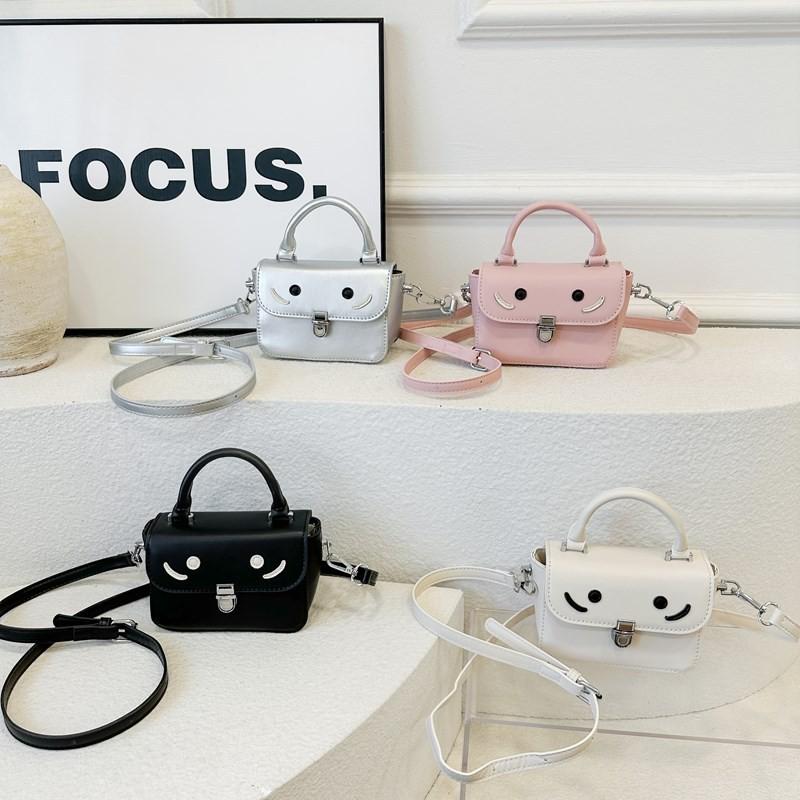 Entzückende Mini-Katzen-Umhängetasche im koreanischen Stil für Kinder, modisch und lustig