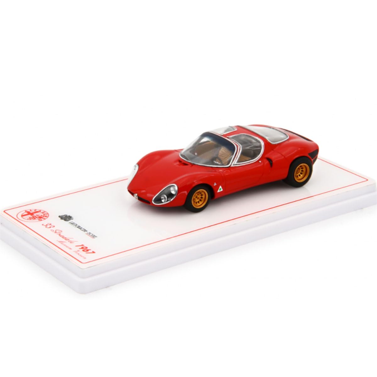 

Laudo Racing Alfa Romeo 33 Stradale 1967 Red Museum Version 1/43