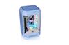 Thermaltake The Tower 250 Hydrangea Blue Tempered Glass Panel Octagonal Column Style Mini Tower PC Case CS9168 3-sided Mini-ITX CA-1Z9-00SFWN-00
