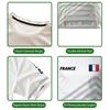 France Flag 3D Print T-shirt Summer Outdoor Sports Casual Breathable Quick-drying Tops Men Women Fashion O-Neck Football Jersey