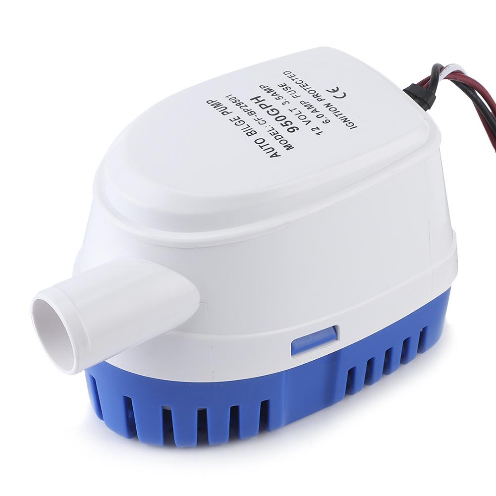 

12 В 950 галлонов в час автоматический погружной трюмный насос морской лодочный аксессуар