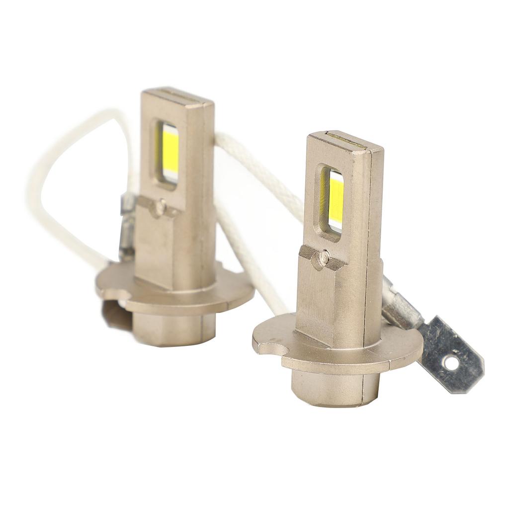 H3 LED Scheinwerferlampen Universal Superhell Plug and Play 6000K 2500 lm Auto LED Scheinwerferlampen