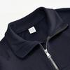 American Retro Knit Jacquard Stand-Up Collar Pullover – Loose-Fit Autumn/Winter Long-Sleeve Sweatshirt