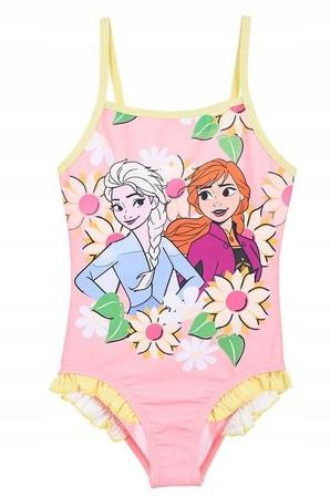 FROZEN Elsa Anna ONE-PIECE SWIMSUIT apricot 128 FN02a