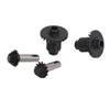 Front Rear Axle Gears Set Aluminum Alloy Metal for 24T 12T Heavy Duty Spiral Locker