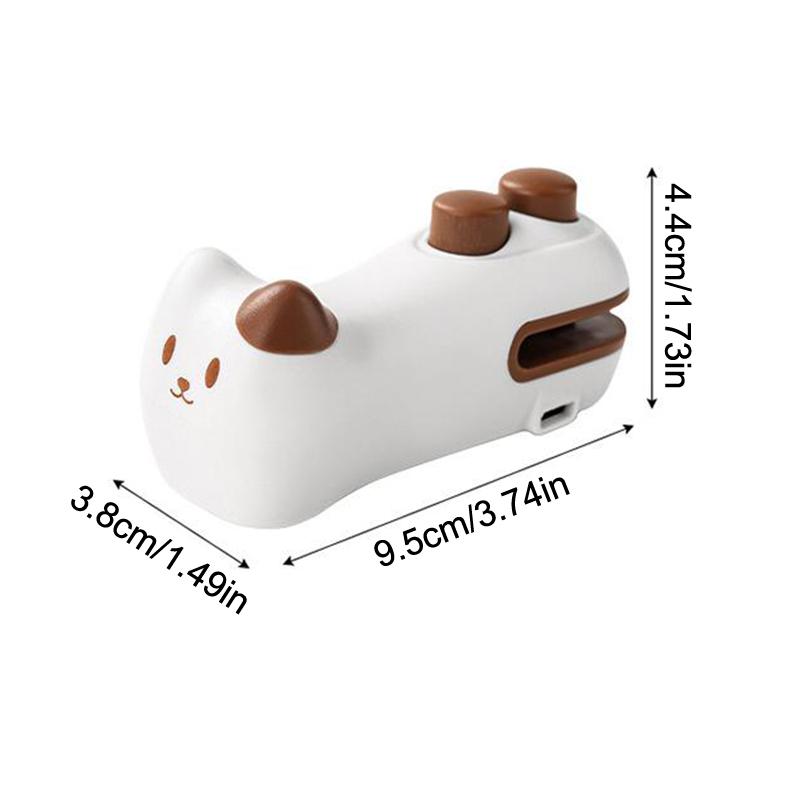 Mini svařovačka sáčků, Magnetická tepelná svařovačka s řezačkou, Dobíjecí USB-C mini svařovací stroj na sáčky na chipsy, sáčky na svačinu