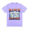 Funny Ranch Dressing Retro Meme Graphic TShirt Unisex Women Casual ONeck Short Sleeve T Shirts Vintage Oversized Cotton Tee Shirt