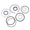 Hydraulic Log Splitter Cylinder Rebuild Seal Kit Rubber Cylinder Seal Set for 4.5in Bore X 1.75in Rod Cylinder