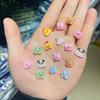 20pcs 3D Resin Cartoon Design Nail Charms Jewelry Bulk Mixed Size Ice Cream Donuts Nail Art Decorations Parts Kawaii Accessories