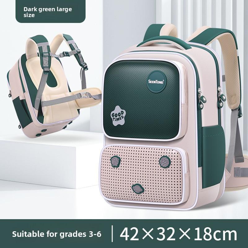 Nouveaux Sacs à Dos Style Gentleman Collège Élève École Primaire Britannique Enfants Réduction de la Charge Protection Dorsale Sacs à Dos SACS À LIVRES
