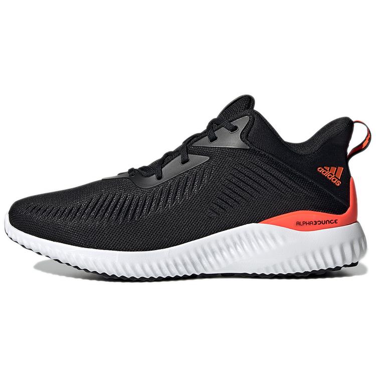 New Adidas Alphabounce Ek 'Black Solar Red' GY5402