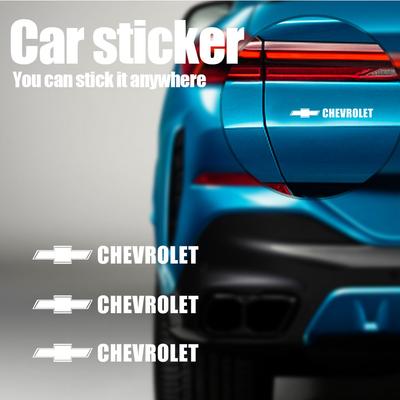 Naklejka z emblematem na błotnik, bok nadwozia, bagażnik samochodu z PVC do Cruze Lacetti Sonic Spark Sail Aveo T250 Cobalt Captiva Trax Malibu
