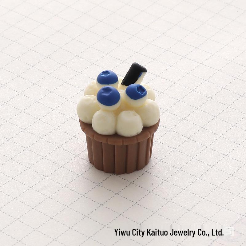 DIY Simulation Food Toy Cake Accessories: Cream Glue, Phone Case Decor, Headdress, Hair Tie, Sticker, Ornament, Pendant.