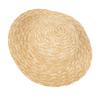 Straw Hat with Elastic String 35cm Wide Brim Sun Protection UV Blocking Beach Sun Straw Hat for 22.0?22.8in Head Circumference Beige