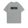 One Piece Summer Unisexs And Unisexs Loose Tshirt Street Animation Letter Print Y2k Trend Casual Shortsleeved Cotton Top
