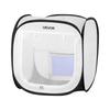 Tenda Box Pittura Portatile, Tenda Portatile Pop-Up per Verniciatura a Spray 405 x 405 x 430mm con Porta a Rete, Tende per Verniciatura a Spray per Piccoli Modelli, Sculture, Foto