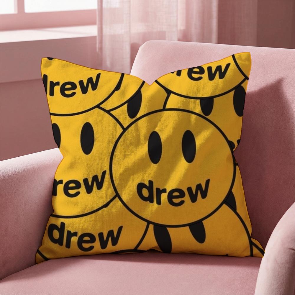 Fashion D-Drew H-Hous Cushion Cover Multi-Scene Pillow Cover for Home & Car - Reversible, Soft & Durable for Daily Use