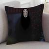 Anime Spirited Away Cute Cartoon L Game Cushion Cover Pillowcase Upholstery Sofa Throw Pillow Home Decor Pillowcas