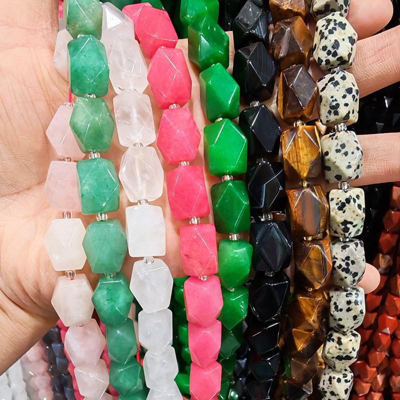 10x14mm Crystal Cut Octagonal Rectangular Beads for Bracelets, Necklaces, and Jewelry Accessories