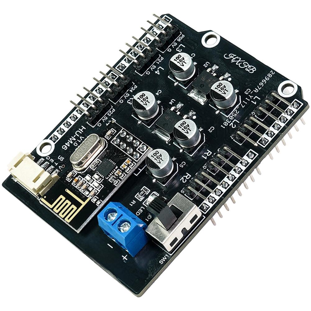 For Robotic Arm Motor Expansion Board 8 Channel For PWM Control with 24G Wireless Receiver Compatible with Controllers