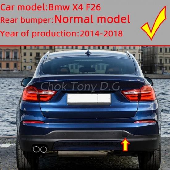 Front Rear Bumper Tow Hook Cover Cap For BMW X4 F26 base 2014-2018 51117338473