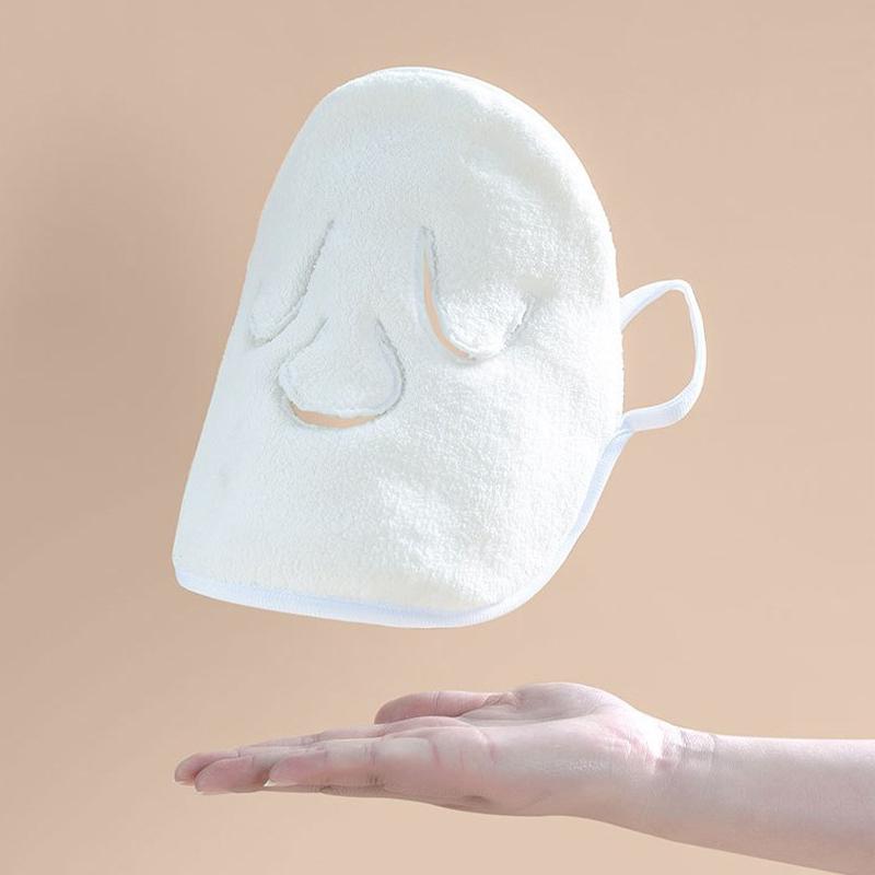 Hot Compress Towel Long Staple Cotton Wet Compress Face Towel Opens Skin Pore Hot Compress Face Towel Facial Skin Care
