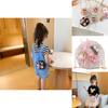 Charming Childrens Mini Shoulder Bag Soft Leather Cute Princess Design For Girls